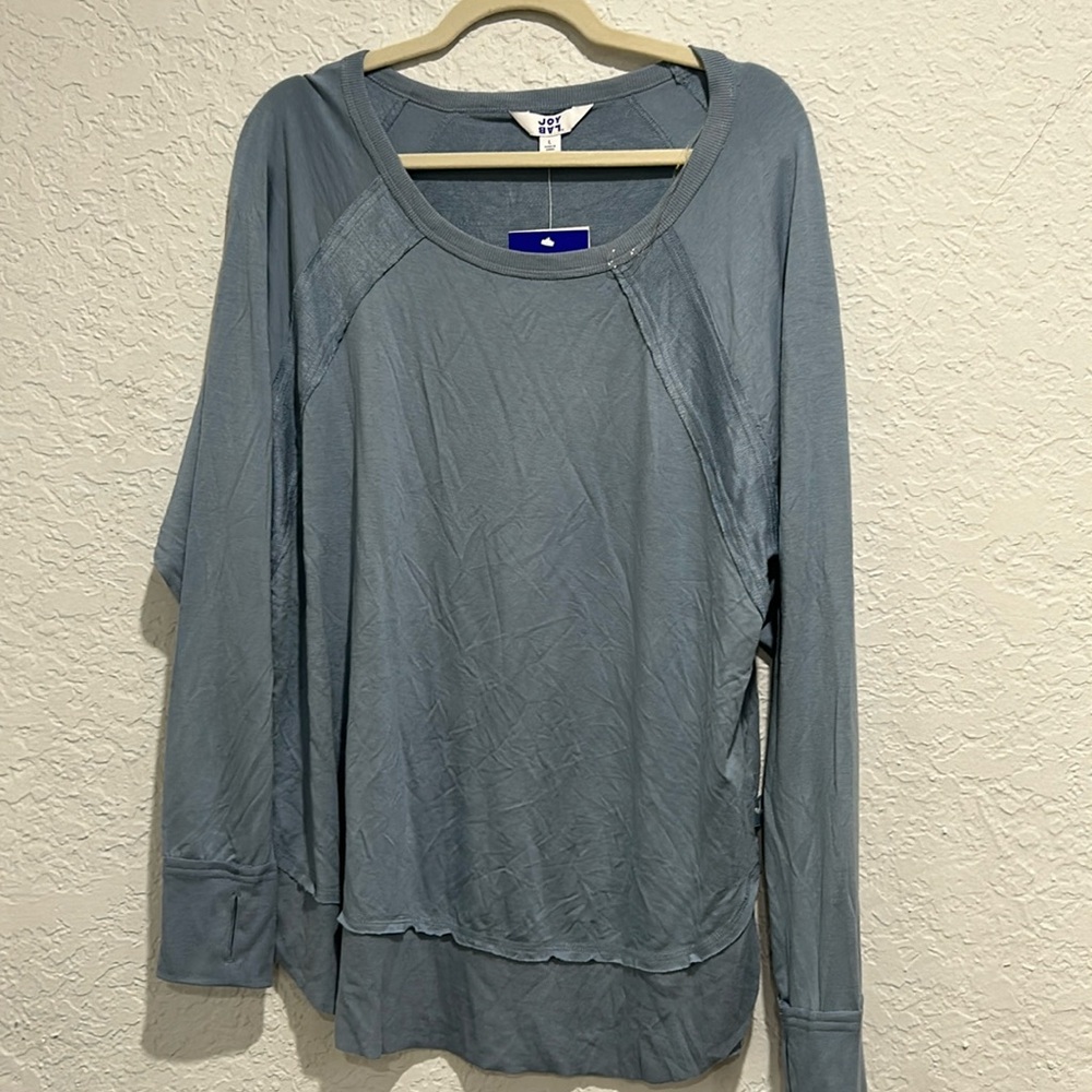 Size large new w/tags color light blue